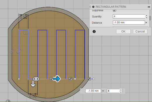 Rectangular Pattern