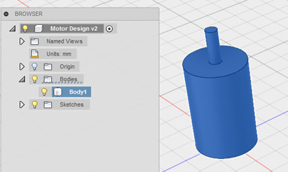 Single Body Motor